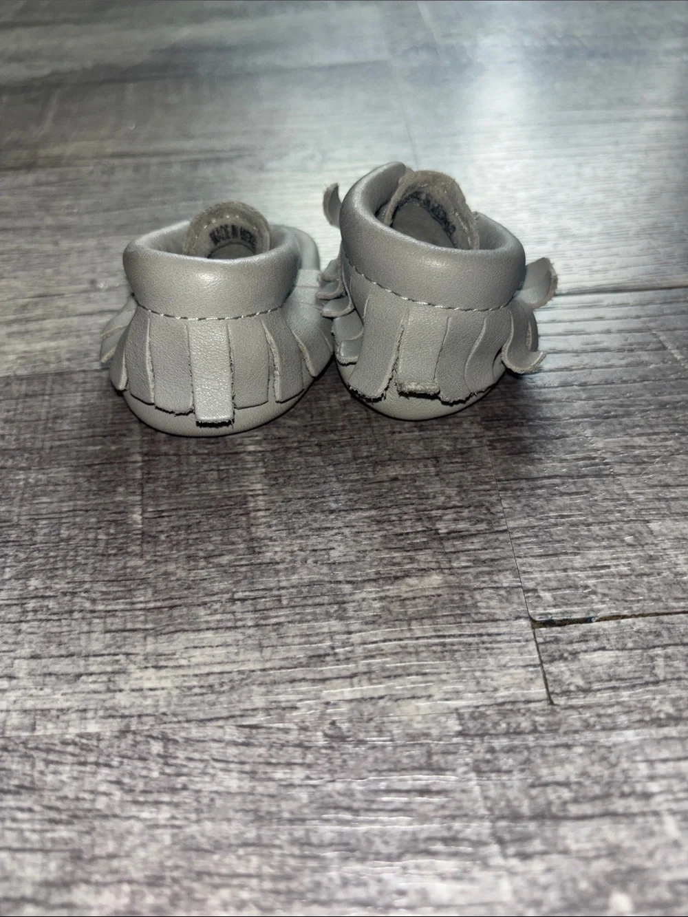 Freshly Picked Grey Moccasins